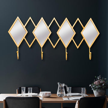 Luxury Entryway Wall Mounted Coat Rack Set of 2